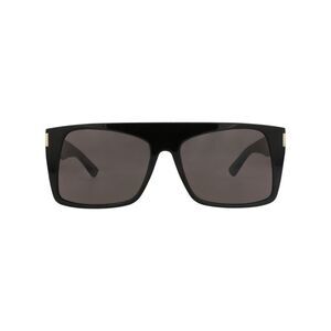 Saint Laurent Square-Frame Recycled Acetate Sunglasses Black Womens